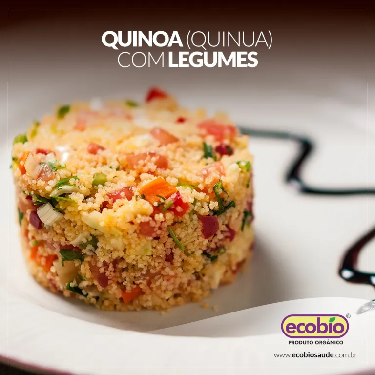 Receita de Quinoa (quinua) com Legumes